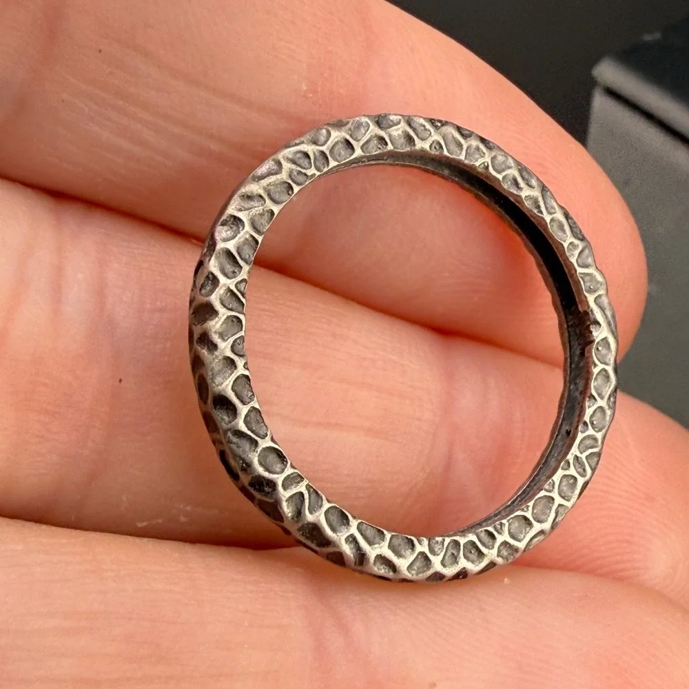 Vintage Sterling Silver Band Ring Size 8
